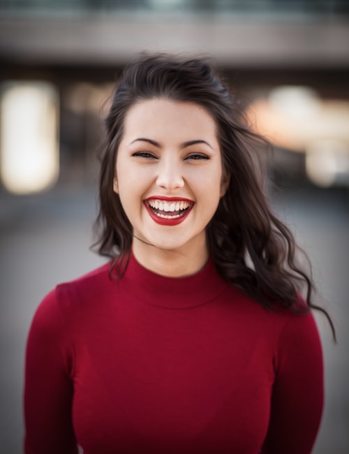 A creator portrait used as a visual marker for agency support.